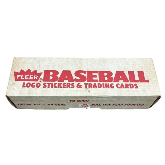 Fleer 1989 Baseball Logo Stickers and Trading Cards (Complete Set) Unsealed - Picture 1 of 8